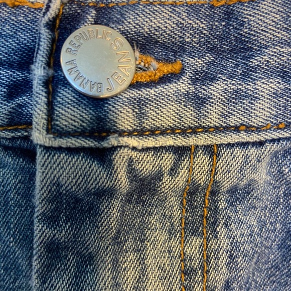 Banana Republic Women's Jean Shorts - Size 10, Classic Design Five Pocket * WS11 - Picture 4 of 6